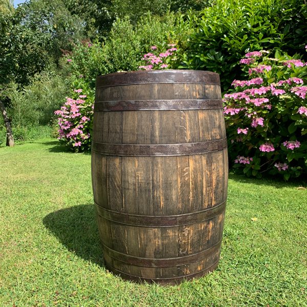 Wooden whisky barrel