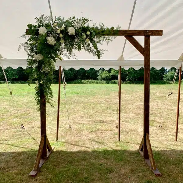 Rustic Flower Archway for hire
