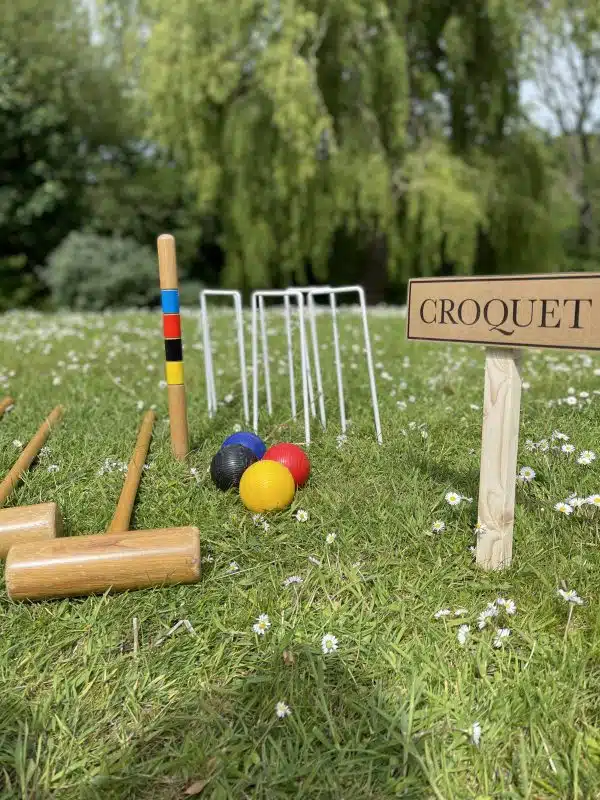 Lawn games to hire - Croquet game