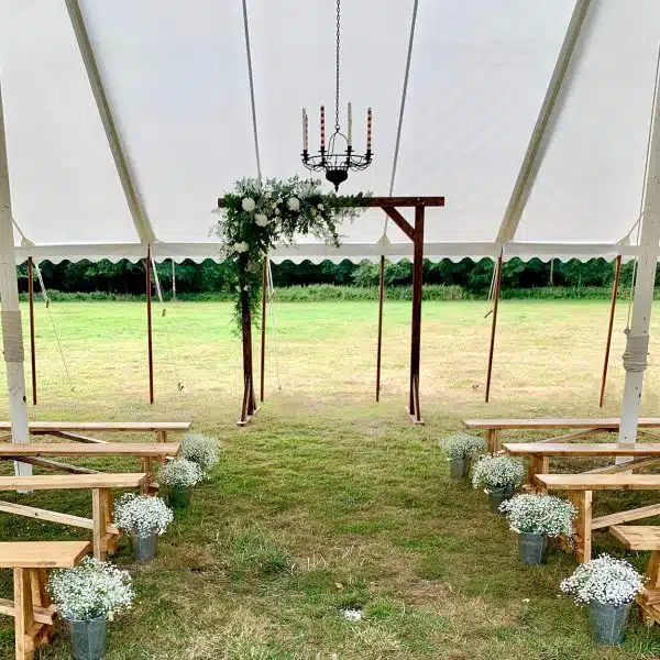Flower Arch for Rustic Wedding Hire