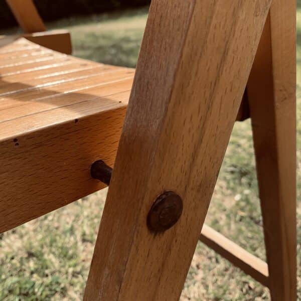 Wooden Folding Chairs for Hire